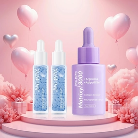 2 PCS JING MENG SQUALANE B5 SERUM, ARGIRELINE SERUM, MATRIXYL 3000 SERUM, Collagen Booster, Repair Dry Skin, FIRMER SKIN, DEEP MOISTURIZING, GLOW SKIN