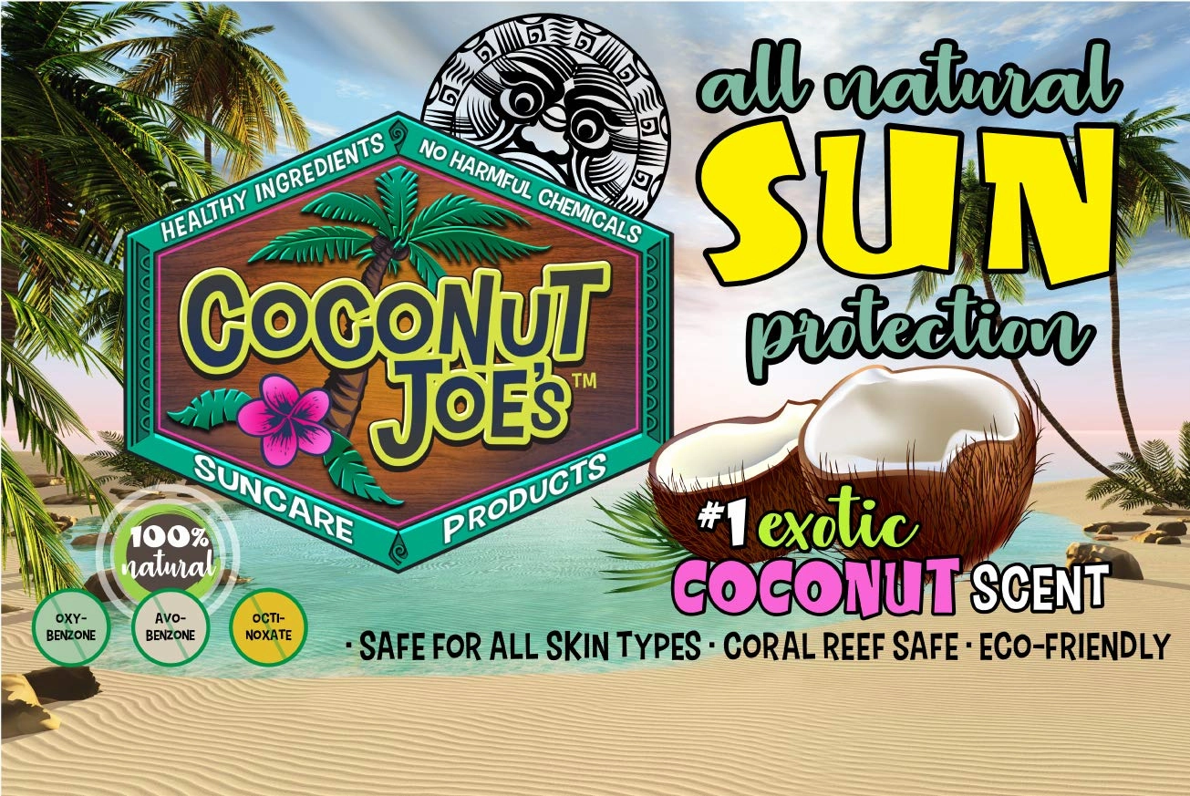3-PACK SPECIAL-Real Aloe Vera Gel by Coconut Joe's | Fast Sunburn Relief, Pure Aloe, Alcohol-Free, 8 ounce bottle