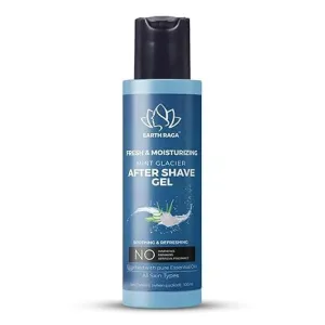 After Shave Gel For Men & Women | with Menthol Crystals,Alum Powder (Fitkari) & Aloe Vera | Cooling,Refreshing & Moisturizing 100ml