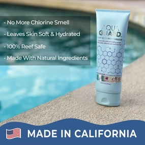 After-Swim Wet Skin Moisturizer | Leaves Skin Soft Neutralizes Chlorine Scent&Residue | In-Shower Lotion | Saves time | Apply to wet skin then towel off | Fast Absorbing - Single