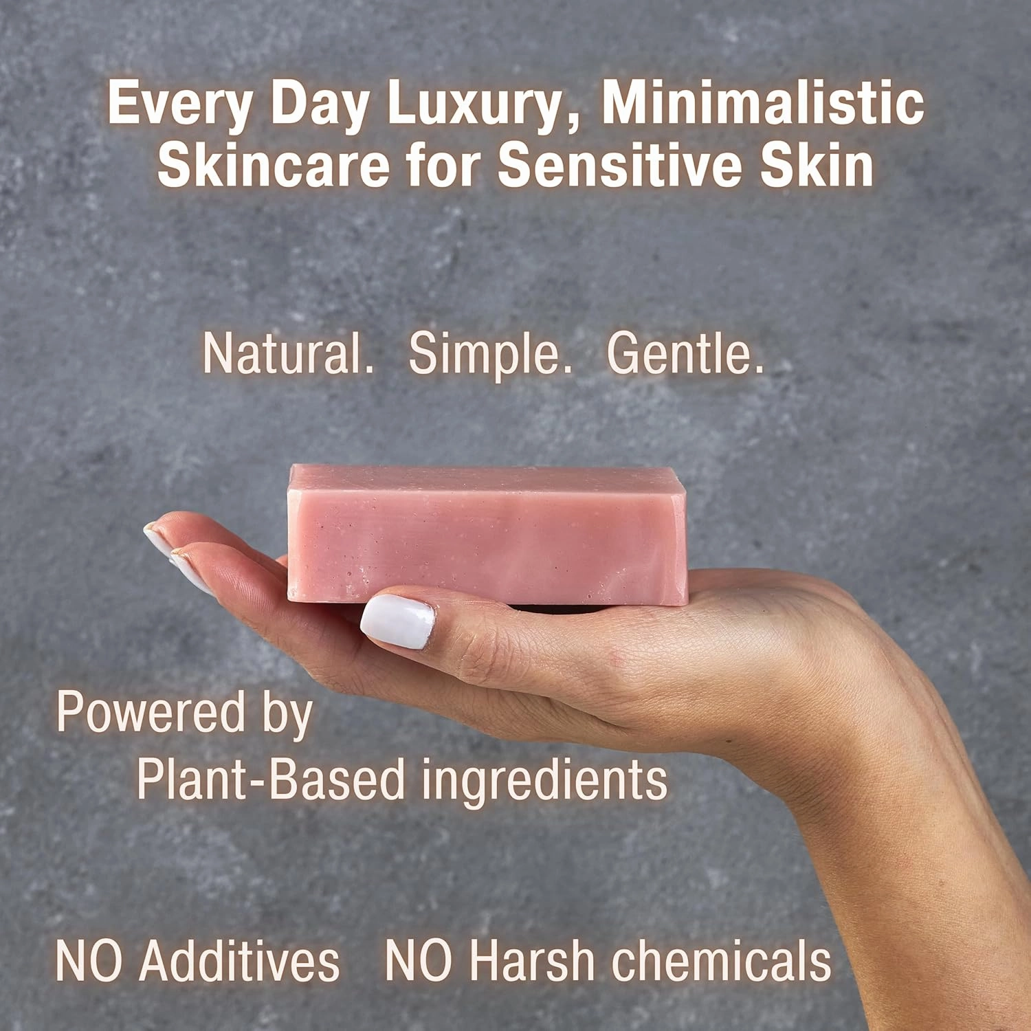 All Natural Soap For Women & Men | Lavender Soap | Handmade Soap | Natural Body Soap | Vegan Soap | Coconut Soap Bar | Chemical Free Natural Soap | Essential Oil Soap |Lavender Hand Soap (4-Pack)
