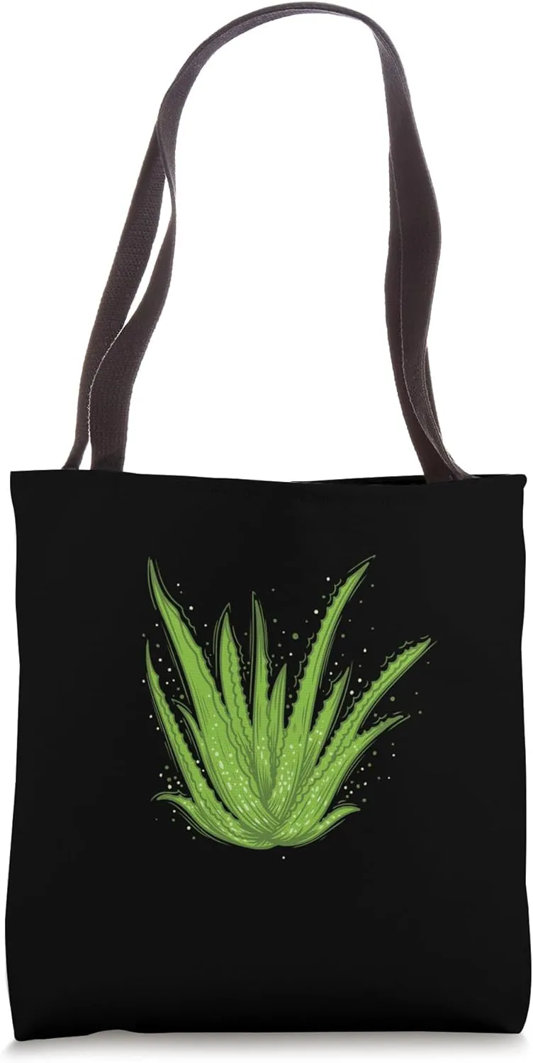 Aloe Vera Cream Cosmetics Nature Tote Bag