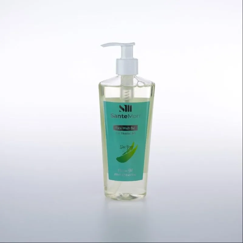 Aloe Vera Face Wahing Gel (Transparent) 250 ml, 8.45 fl oz (2)