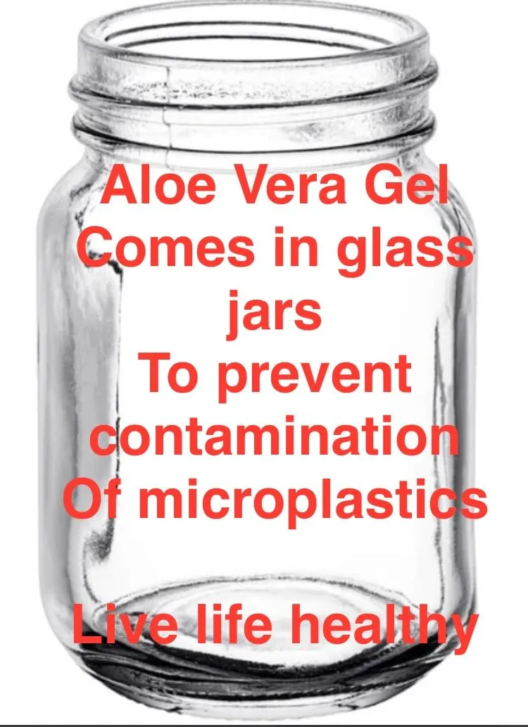 Aloe Vera Gel 100% Pure Natural (Unprocessed) Organic, no additives, chemicals, thickeners or water added. Just pure aloe vera (8 oz)