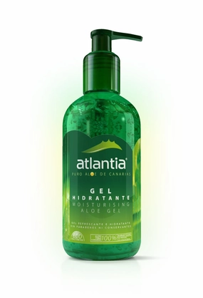 Aloe Moisturizing Gel, Provides Soothing Action & Extra Protection From Sunburn, With a High Concentration of Aloe Vera, Freshness After Shaving 250ml