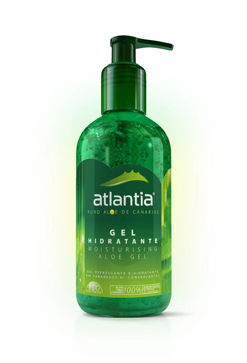 Aloe Moisturizing Gel, Provides Soothing Action & Extra Protection From Sunburn, With a High Concentration of Aloe Vera, Freshness After Shaving 250ml