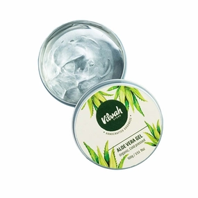 Aloe Vera Gel | With Pure Natural Aloe Vera | For Face Styling Gel for Hair, Skin Moisturizer | Hydrates and Soothes | With Vitamin E and No Paraben | 100G (Pack of 1)