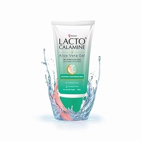 Aloe Vera Gel For Face | 150g | Moisturizer For Face With 99% Pure Natural AloeVera, Vitamin E & Glycerin For Hydrating Skin, Body & Hair | No Parabens, No Sulphates