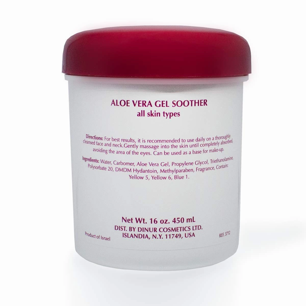 ALOE VERA GEL SOOTHER 16 oz. 450 ml.
