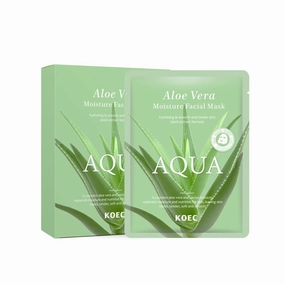 Aloe Vera Moisturizing Sleeping Mask Deep Hydrating Gel Mask to Shrink Pores Soothe Skin Improve Firmness Cooling Overnight Facial Treatment Green One Size