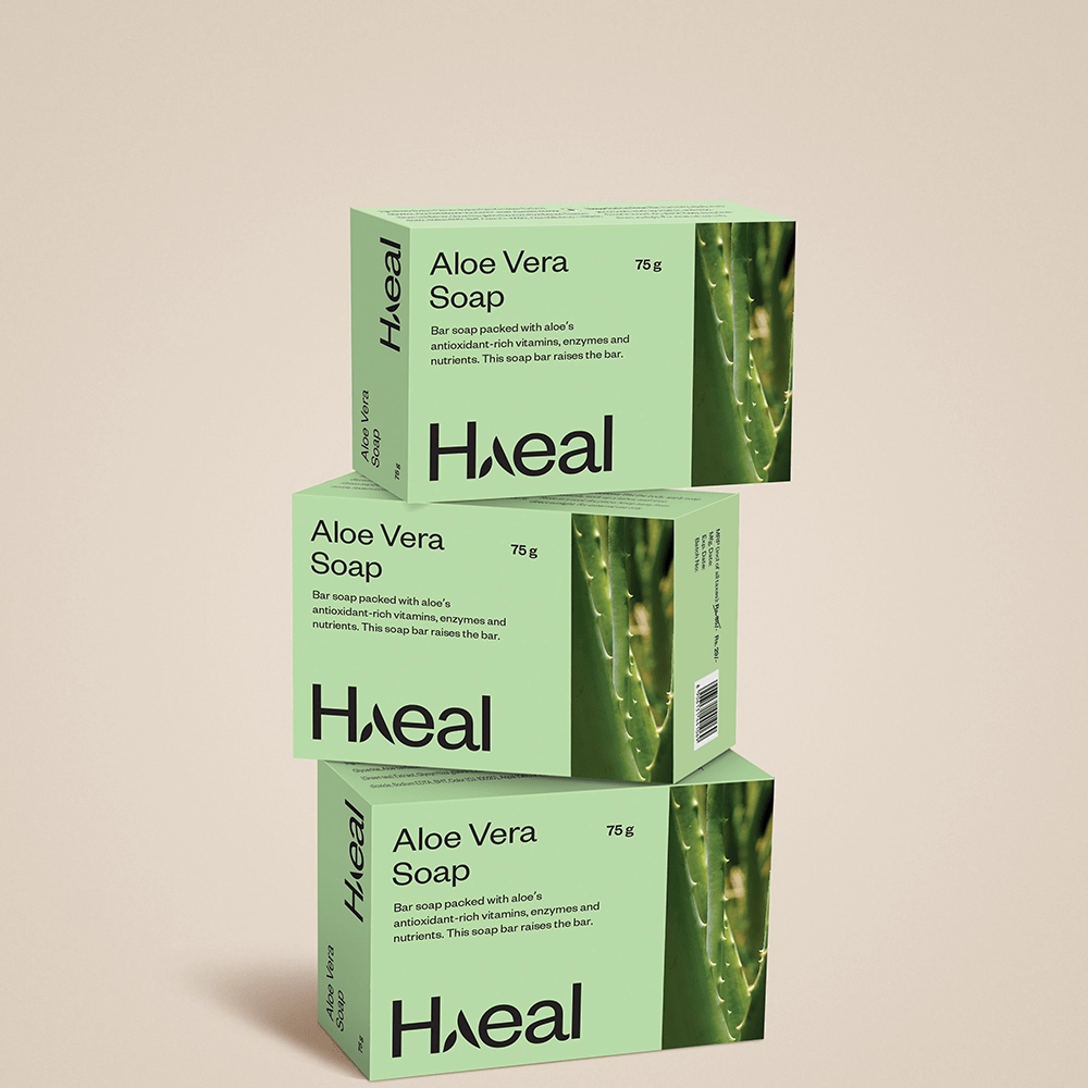 Aloe Vera Moisturizing Soap Pack of 5