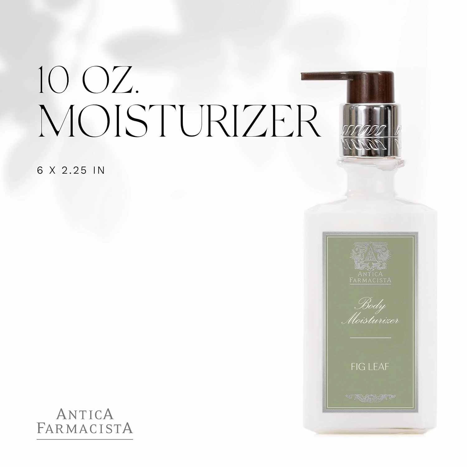 Antica Farmacista Body Moisturizer - Moisturizing Scented Lotion - Premium Body Moisturizer - Luxury Gift for Women & Men - Hand & Skin Hydration - Fig Leaf, 10 Fl Oz