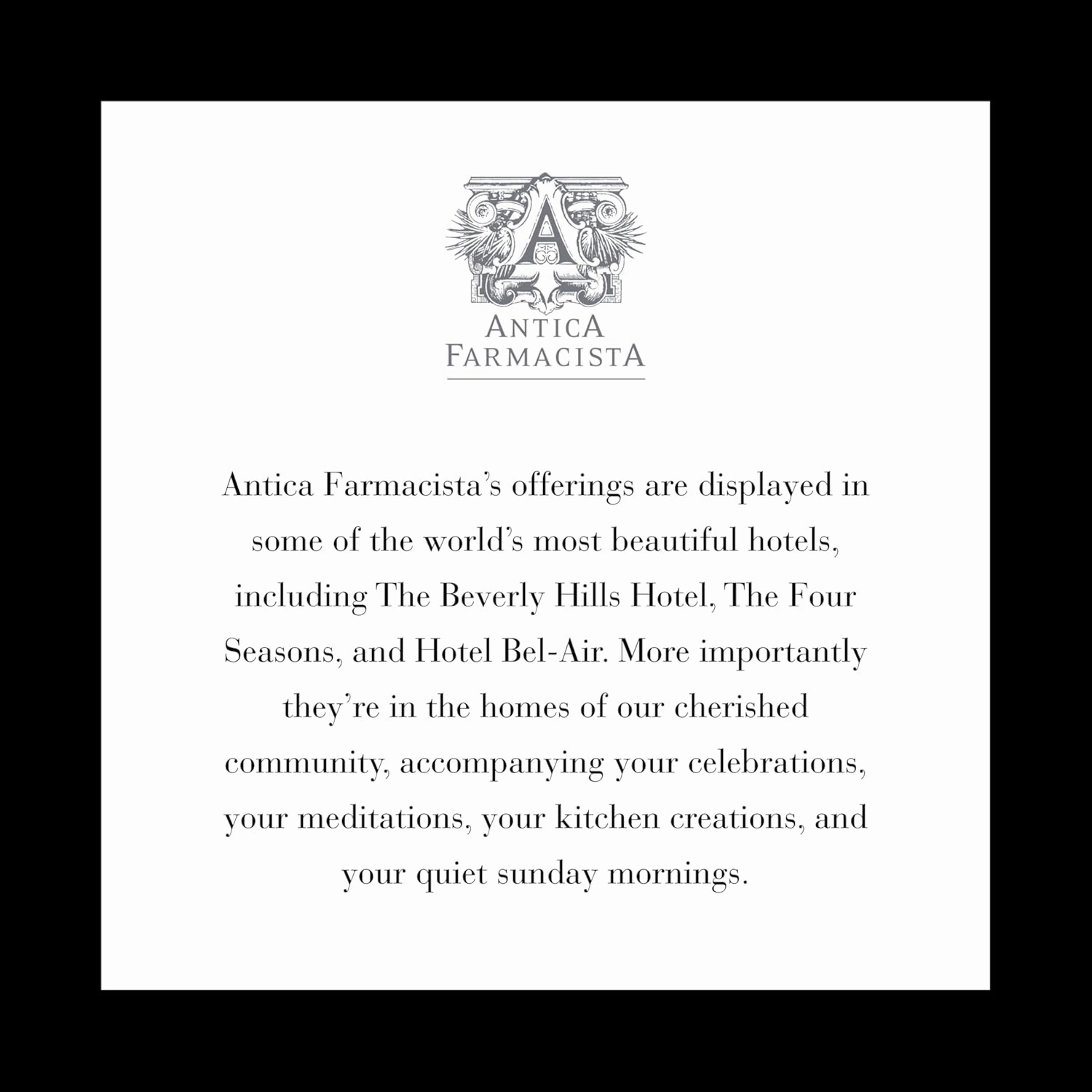 Antica Farmacista Body Moisturizer - Moisturizing Scented Lotion - Premium Body Moisturizer - Luxury Gift for Women & Men - Hand & Skin Hydration - Warm White, 10 Fl Oz