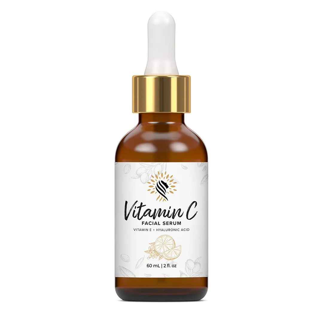 Argan Cosmetics Vitamin C Serum for Hydration & Rejuvenation - 2 Oz