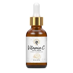 Argan Cosmetics Vitamin C Serum for Hydration & Rejuvenation - 2 Oz