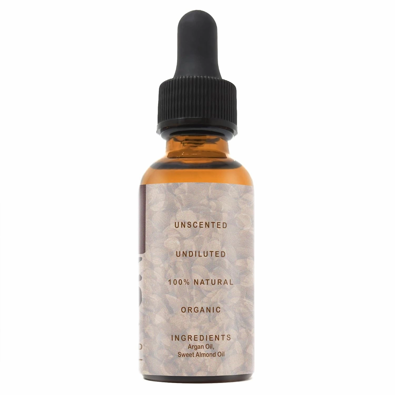 Argan & Almond Pure Beard Oil - Unscented, Natural and Organic from (2oz)