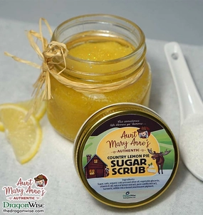Aunt Mary Anne's Authentic Country Lemon Pie Vegan Sugar Scrub