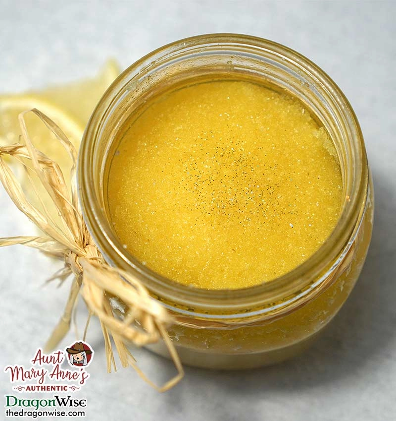 Aunt Mary Anne's Authentic Country Lemon Pie Vegan Sugar Scrub
