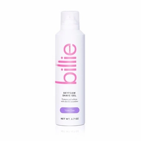 B'illie SkyFoam Womens Shave Gel, Violet Glaze Scent, Water-Activated Formula, 6.7 fl oz (Pack of 1)