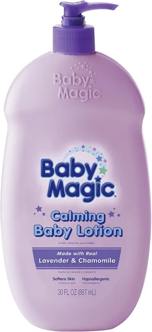 Baby Magic Calming Baby Lotion, Lavender and Chamomile, 30 Fluid Ounce
