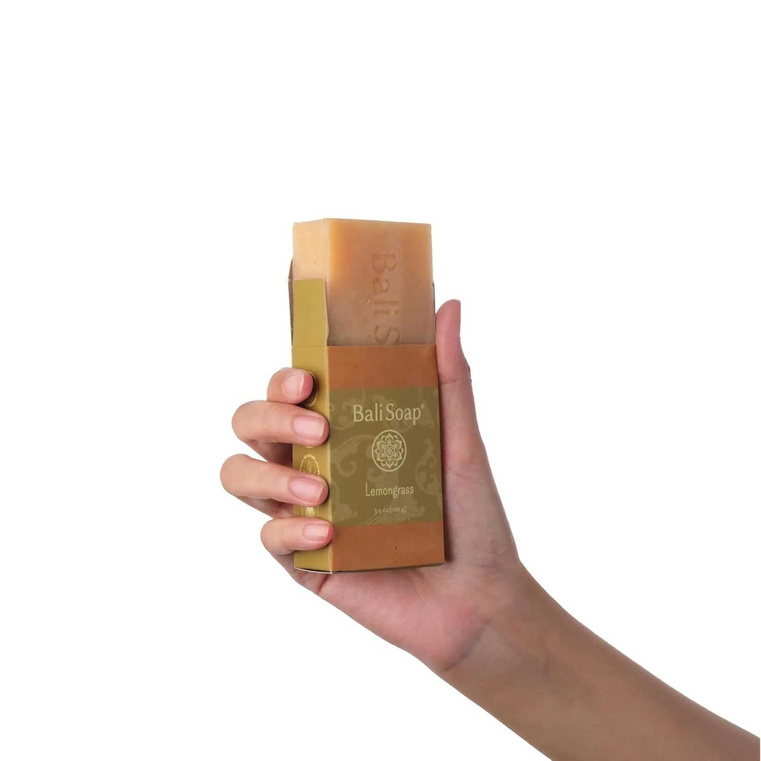 Bali Soap - Green Collection - Natural Bar Gift Set, Face Soap or Body, 6 pc Variety Soap Pack (Coconut, Papaya, Vanilla, Lemongrass, Jasmine, Ylang-Ylang) 3.5 Oz each