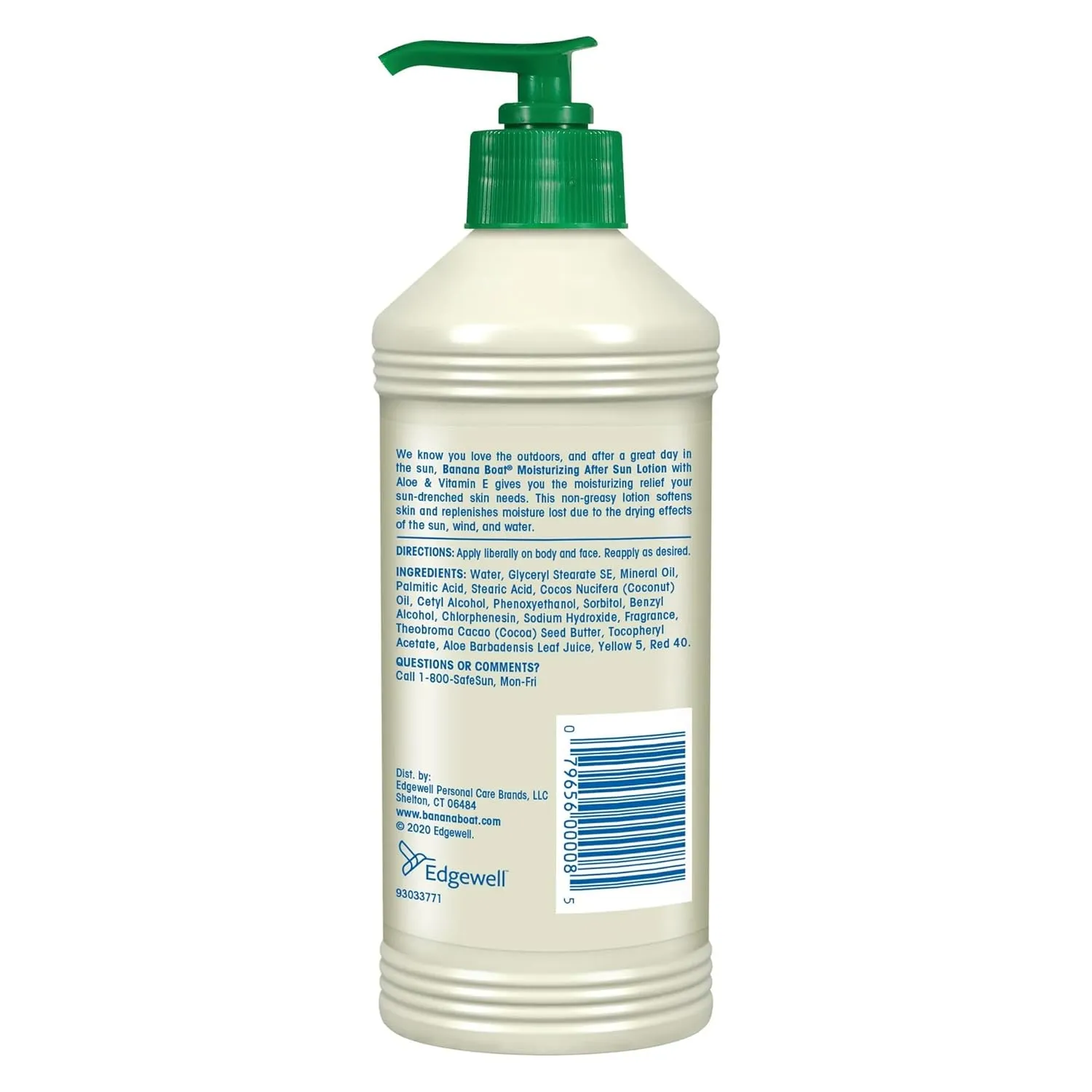 Banana Boat Aloe After Sun Lotion - 16 oz, Pack of 4