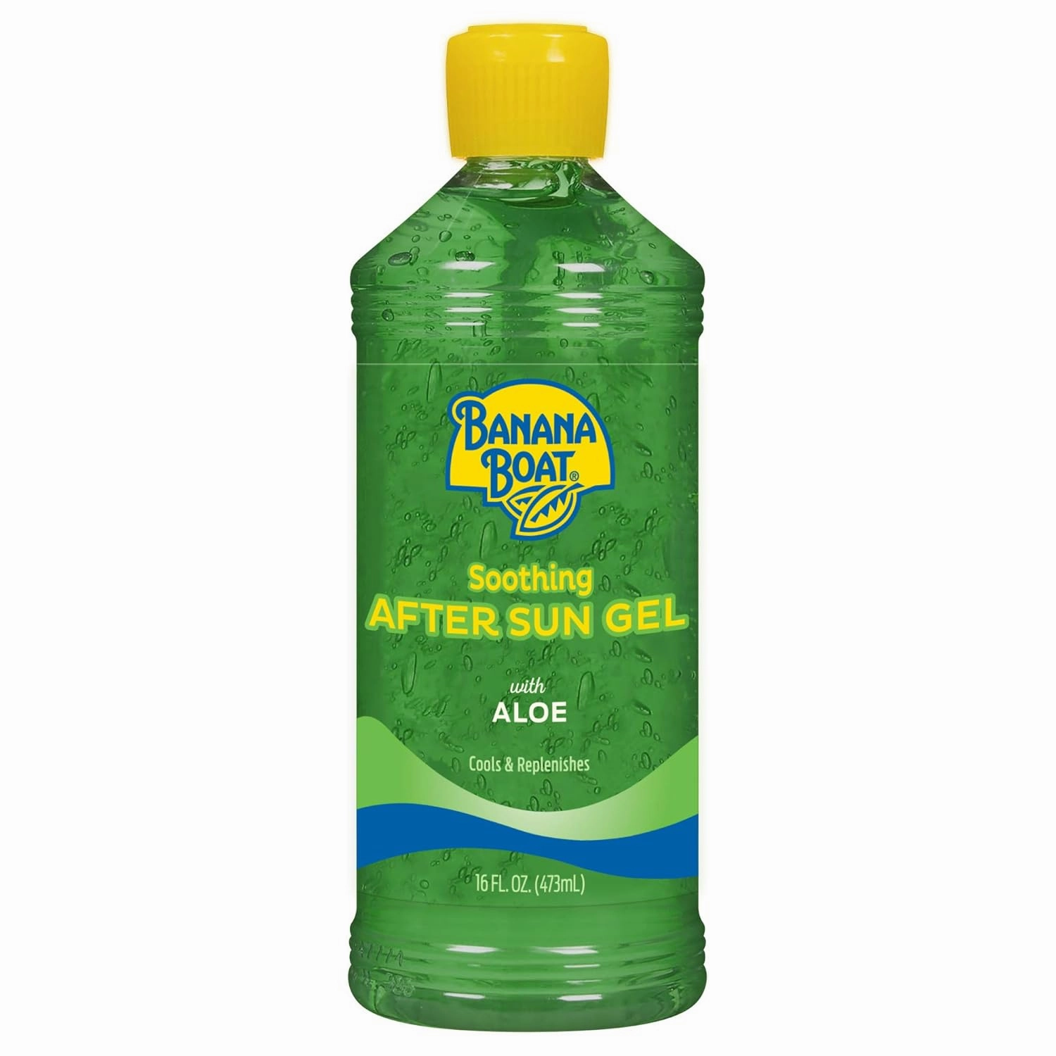 Banana Boat Soothing After Sun Gel with Aloe, 8oz | After Sun Care Aloe Gel, After Sun Aloe, Sunburn Relief, 8oz (Pack of 12)
