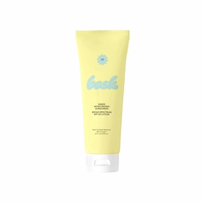 Bask Suncare SPF 30 Sheer Moisturizing Sunscreen Lotion - Broad Spectrum UVA/UVB Protection, Dermatologist Recommended, Hydrating, Lightweight & Fast Absorbing, No White Cast, Travel Size, 3.4 fl oz