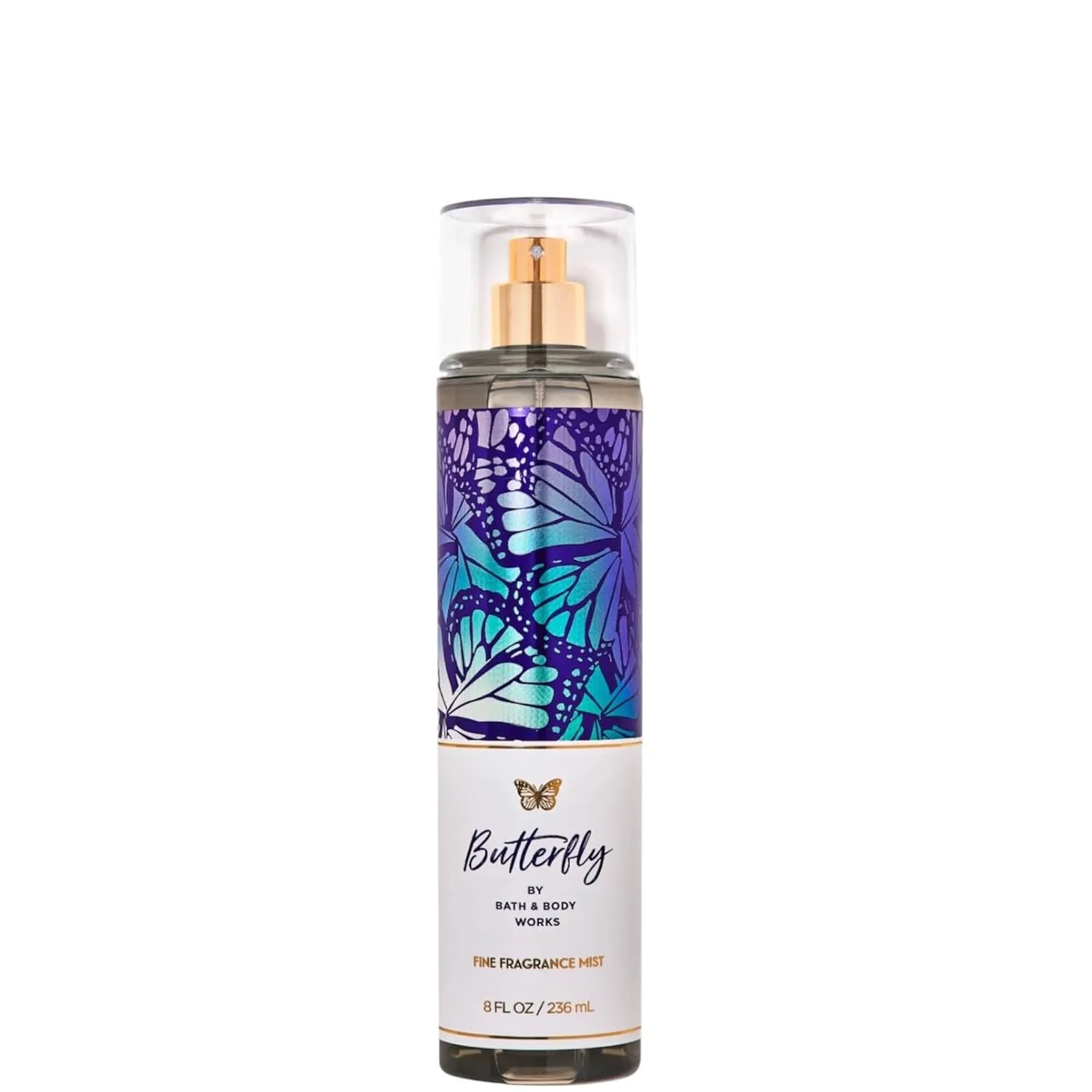 Bath and Body Fragrance Mist - Pack of 1 (Full Size - 8 OZ) (Butterfly)
