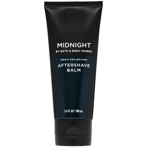 Bath and Body Works Men's Collection MIDNIGHT Aftershave Balm 3.4 Fluid Ounce