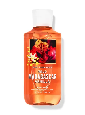 Bath Body Works Wild Madagascar Vanilla Body Wash - 10 Oz