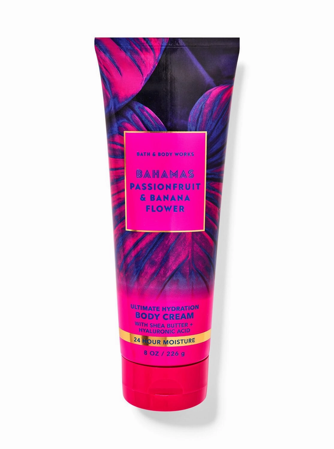 Bath and Body Bahamas Passionfruit & Banana Flower Moisturizing Body Cream | 8 Oz