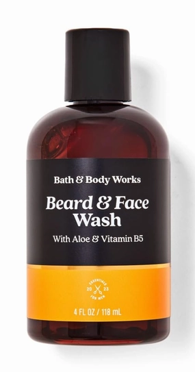 Bath and Body Beard & Face Wash With Aloe & Vitamin B5 | 4 oz