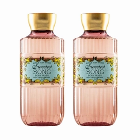 Bath and body Sweetest Song Floral Body Wash for Women – 2 Pack Hydrating Shower Gel with Aloe & Pro-Vitamin B5 – Moisturizing Bath Cleanser Gift Set