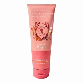 Bath and Body Works Body Care Aromatherapy Moisturizing Body Cream w/Essential Oils - 8 oz Many Scents (8 Ounce (Pack of 1), Rose & Magnolia)