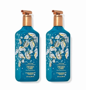 Bath and Body Works Cleansing Gel Hand Soap 8 Ounce 2-Pack (Frozen Lake)