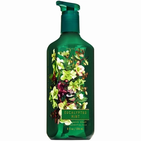 Bath and Body Works EUCALYPTUS MINT Gel Hand Soap 8 Fluid Ounce (2019 Limited Edition)