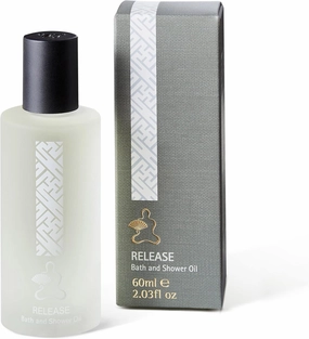 Bath and Shower Oil - Luxury Hotel Amenity- Release - Eucalyptus, Clary sage, and Pine - 2oz