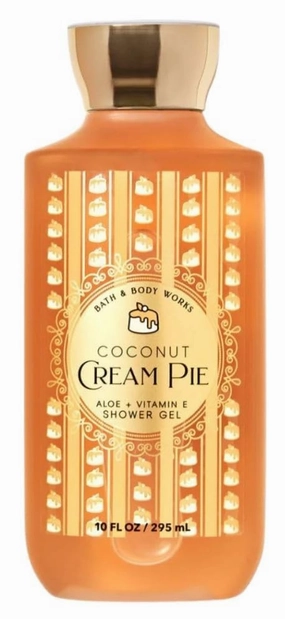 Bath Body Coconut Cream Pie Shower Gel | 10 Fl Oz