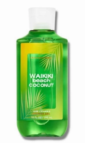 Bath Body Waikiki Beach Coconut Shower Gel - 10 Fl Oz