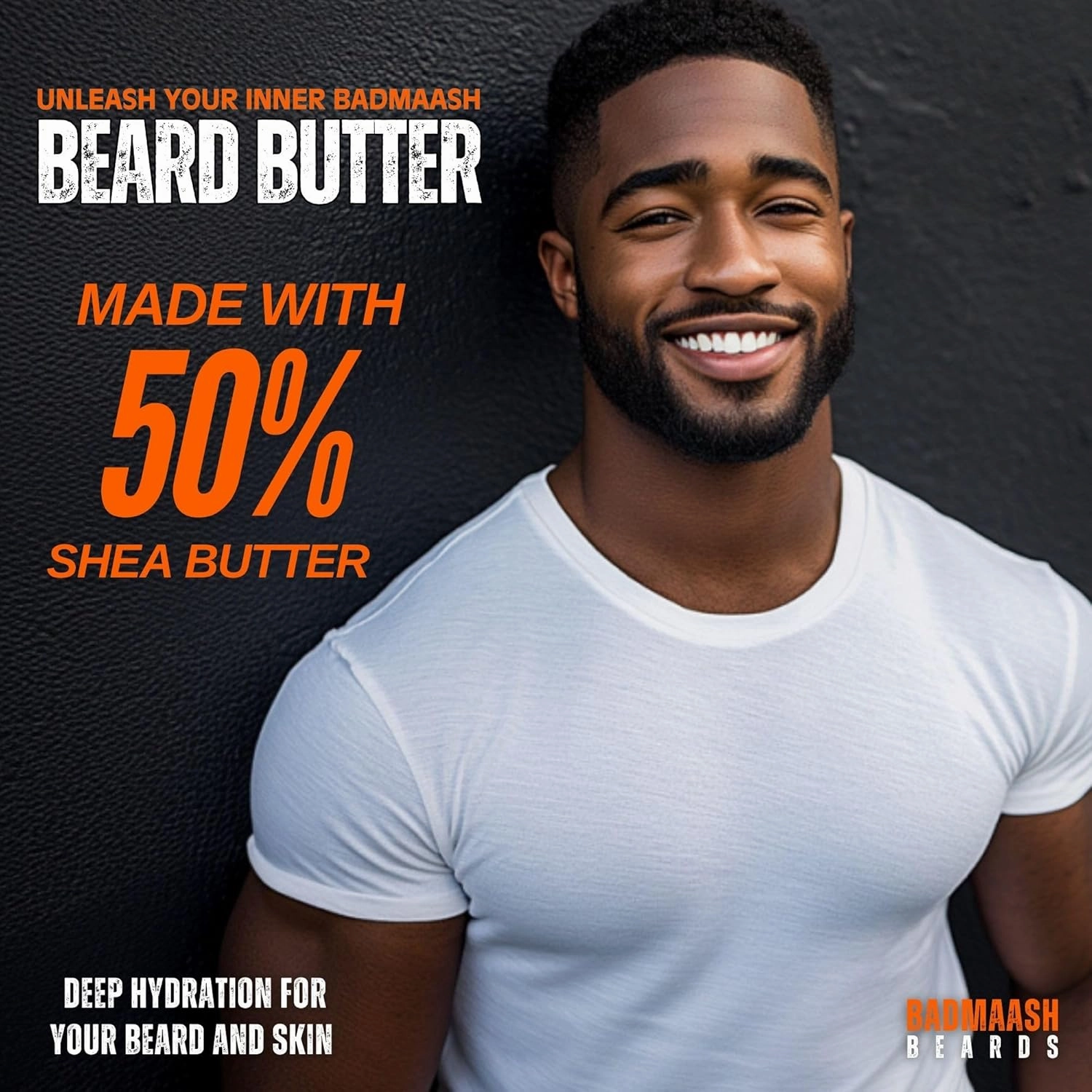 Beard Butter | Made in North America | 2oz Tin Infused with All-Natural Shea Butter Ingredients | Extra Conditioning & Soothing Beard Butter for All Beard Types & Lengths (Sandalwood)