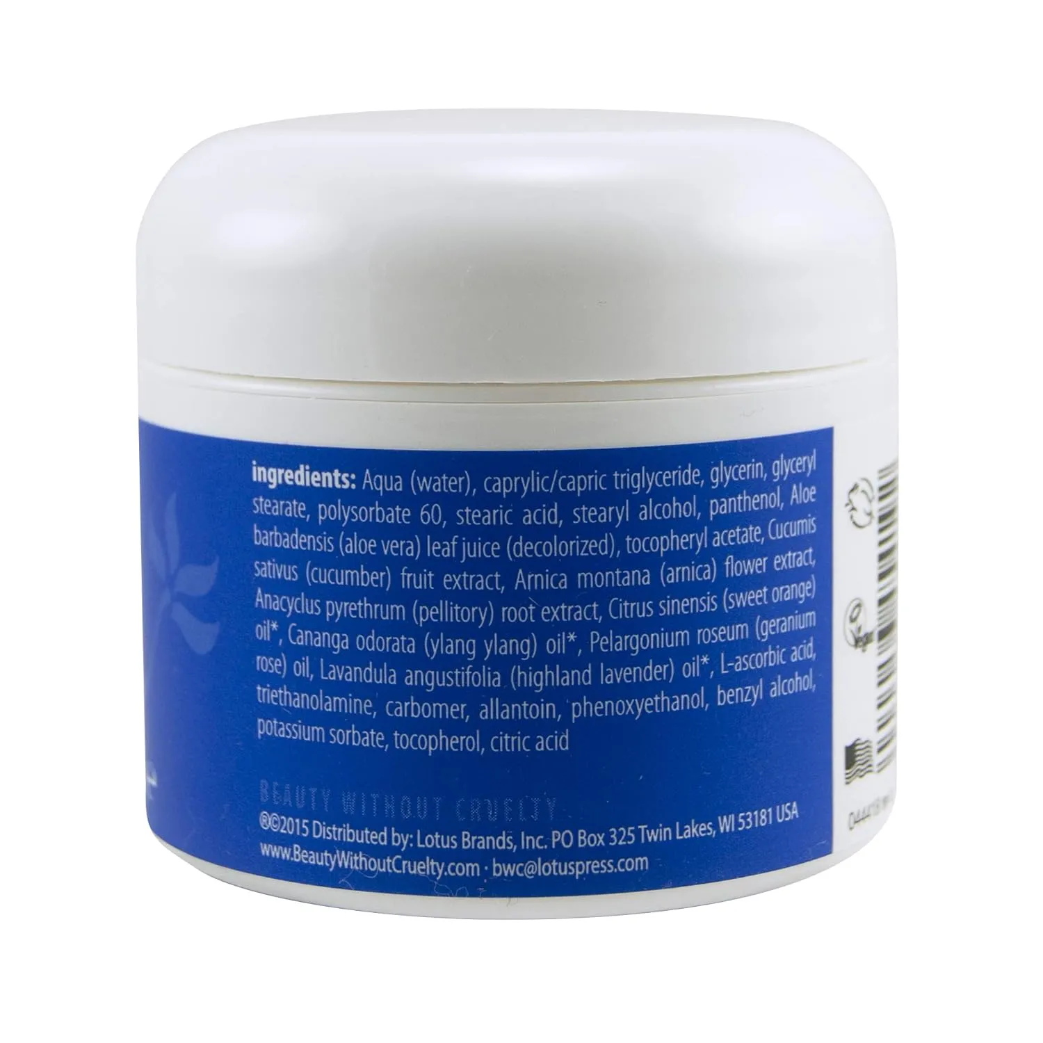 Beauty without Cruelty Facial Moisturizer Oil-Free, 2 Fluid Ounce