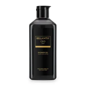 BiL.LAVeTA CEO Man Body Wash (250ml) / Refreshing Shower Gel for Men/Deep Cleansing, Hydrating and Moisturising Skin/with Aloe Vera & Charcoal Powder.