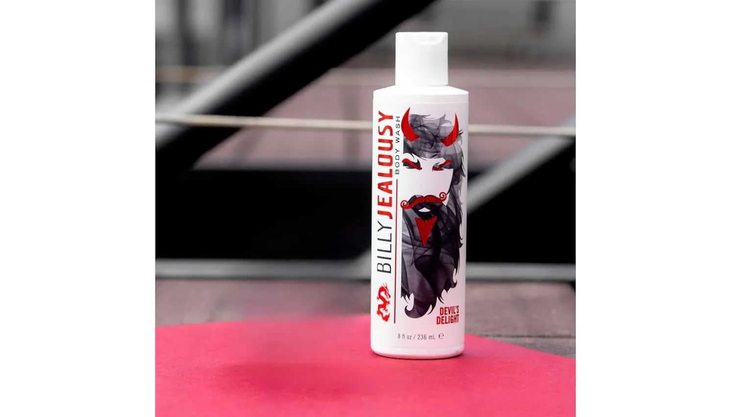 Billy Jealousy Beard Wash for Smooth, Manageable & Frizz-free Facial Hair, Beard Care Enriched with Hydrating Aloe & Strengthening & Conditioning Green Tea Extract