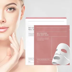 Bio Collagen Real Deep Clean Hydrating Overnight Hydrogel Face Mask