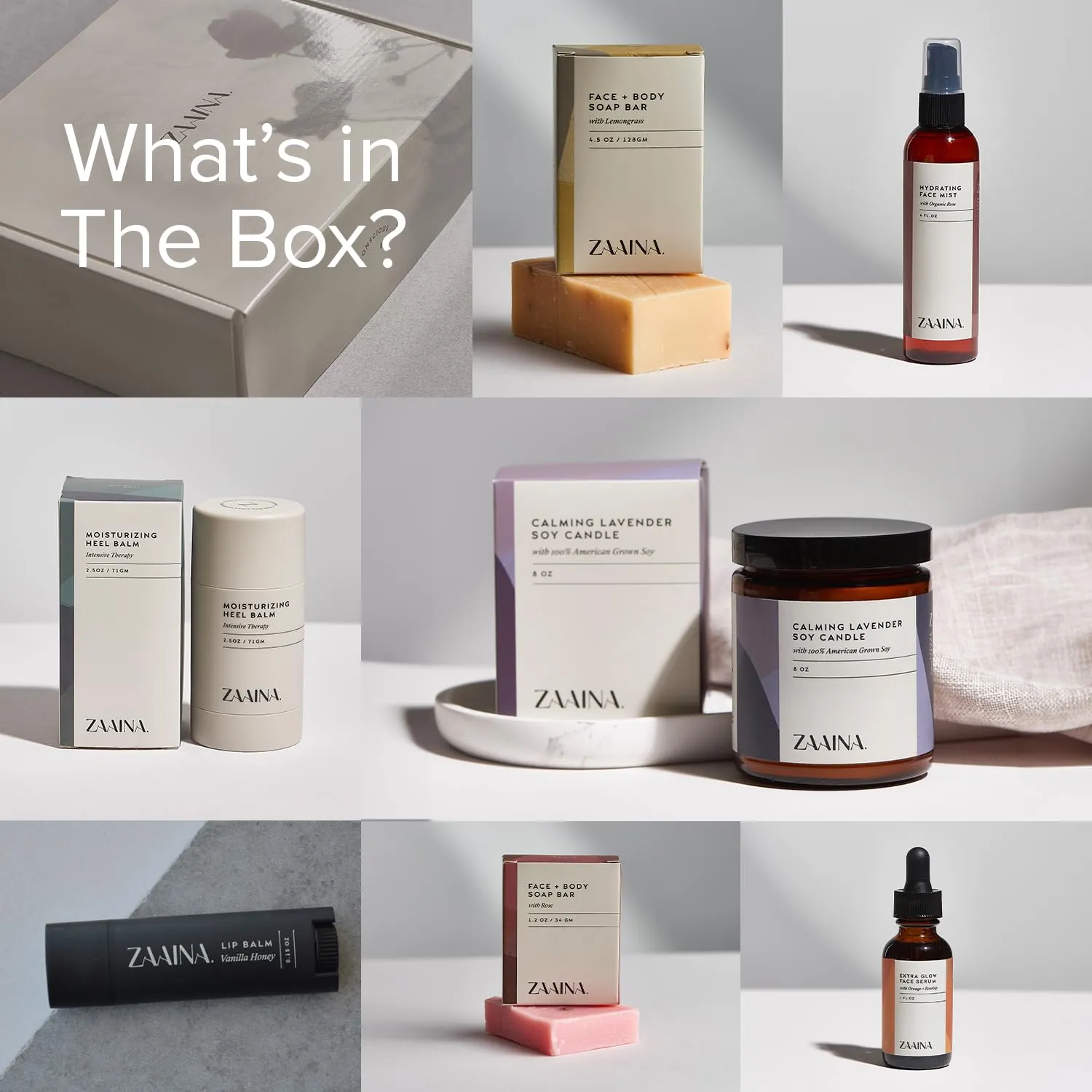 Birthday Gift Set for Women - Spa Gift Set for Women - Luxurious Bath Gift Set, Spa Gift Set, Relaxing Spa Set for Women, Pampering Body Care Set, Spa Gift Basket for Women, Self Care Kit by ZAAINA