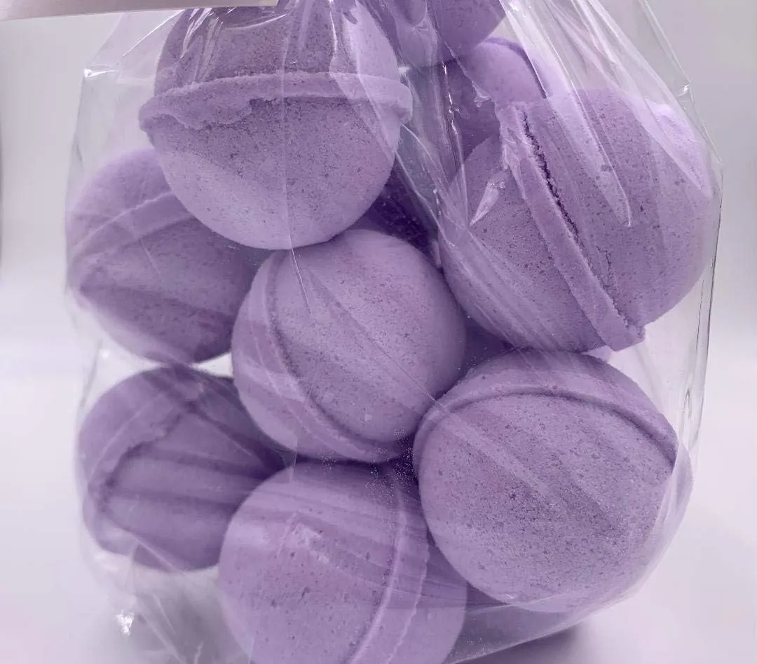 BLACK RASPBERRY VANILLA - 14 Bath Bomb Fizzies with Shea Butter, Ultra Moisturizing (12 Oz) .Great for Dry Skin (Black Raspberry Vanilla FBA)