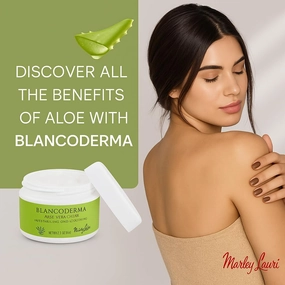 Blancoderma Brightening Face Cream with Organic Aloe Vera – Lightweight Daily Moisturizer for Uneven Skin Tone, Dullness & Dark Spots – Non-Comedogenic – For Women & Men – 75g