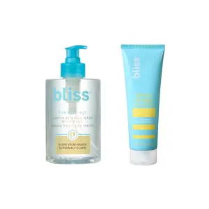 Bliss Lemon & Sage Hand Wash with Aloe & Body Butter Duo – Hydrating Cleanse & Nourishing Moisture, Refreshing Scent - Cruelty-Free, Paraben-Free Skincare Gift Set