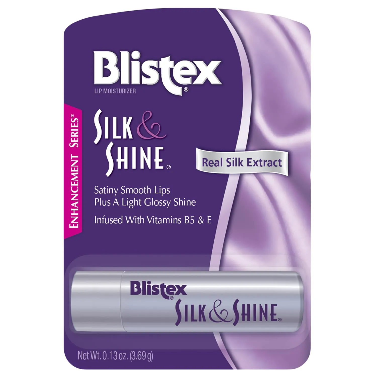 Blistex Silk & Shine Lip Balm 0.13 Oz (Pack of 12)